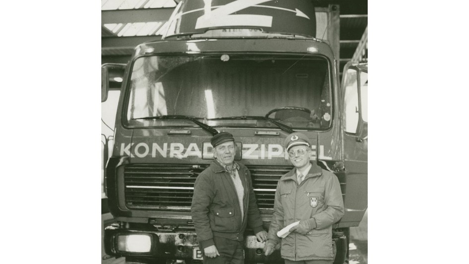 Konrad Zippel Spediteur, historisch