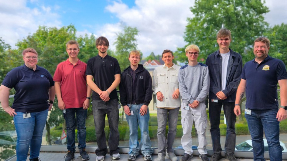 Ausbildungsstart LIS Logistische Informationssysteme GmbH in Greven