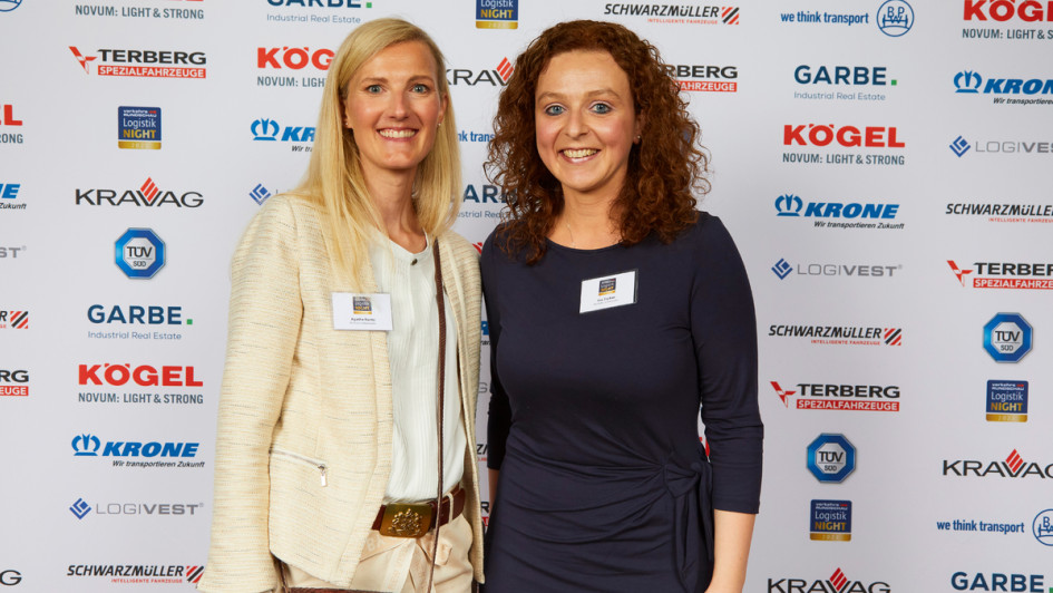 Agathe Kuntz und Eva Tschan von Michelin Reifenwerke