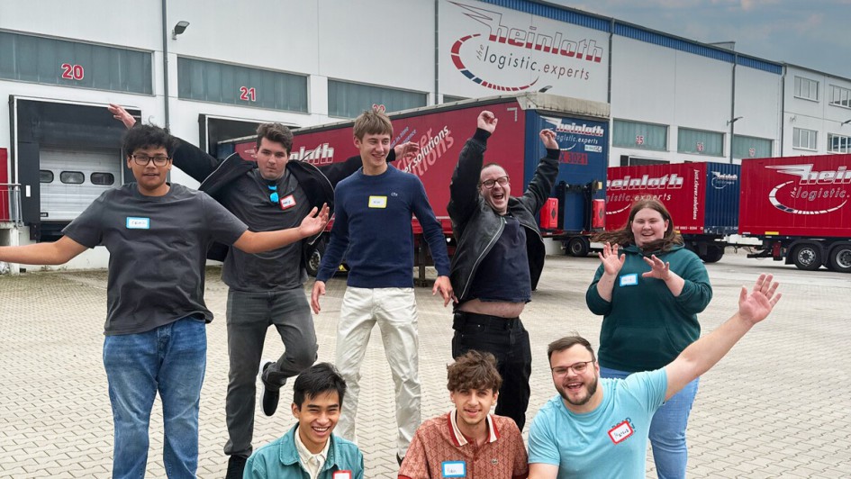 Aubsildungsstart bei Heinloth: Die Azubis freuen sich