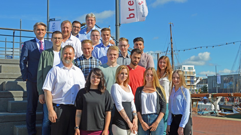 Azubistart bremenports 2018