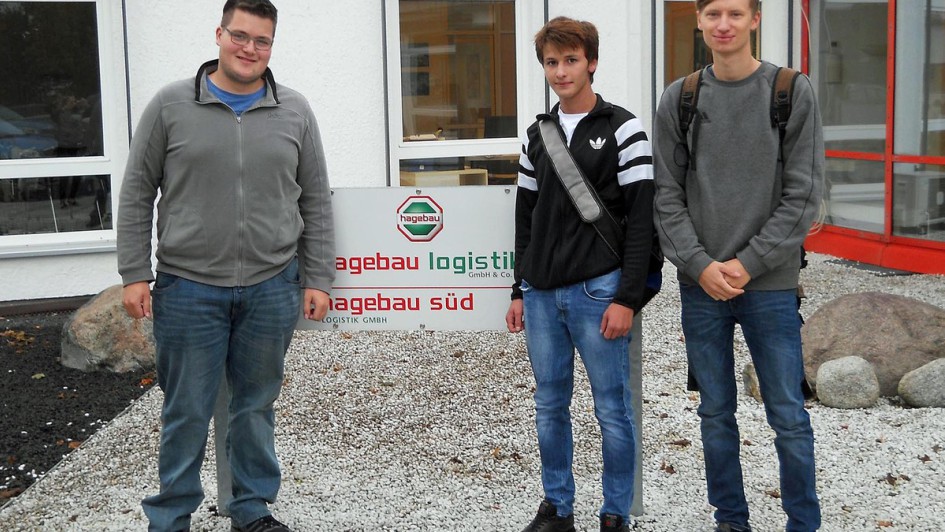 Azubis 2018 Hagebau Logistik
