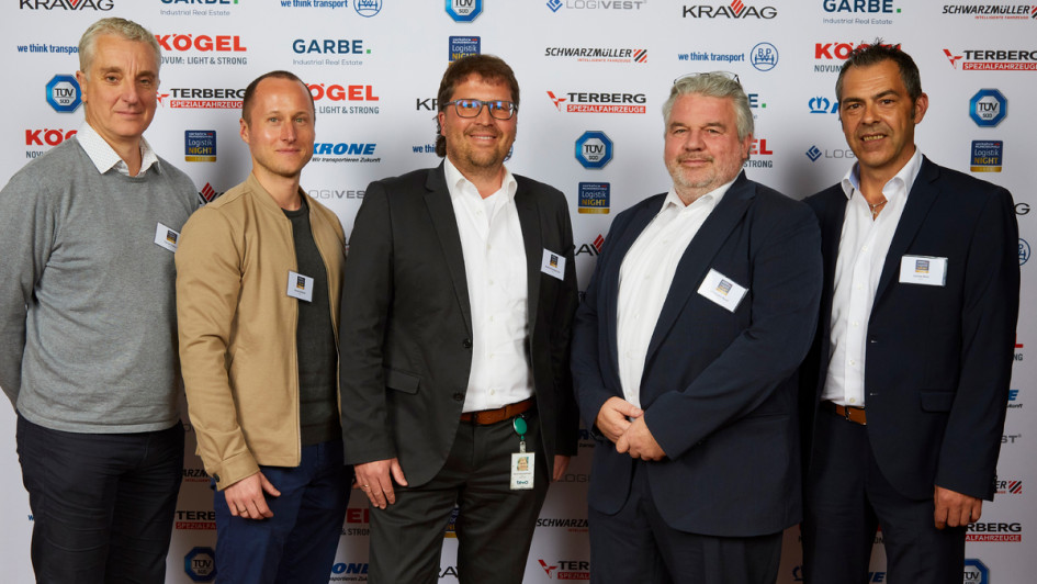 Darren Parker, Florian Schönle, Bernd Schlumpberger, Christopher Kesel, Jochen Reck (v.l.n.r.;Teva)