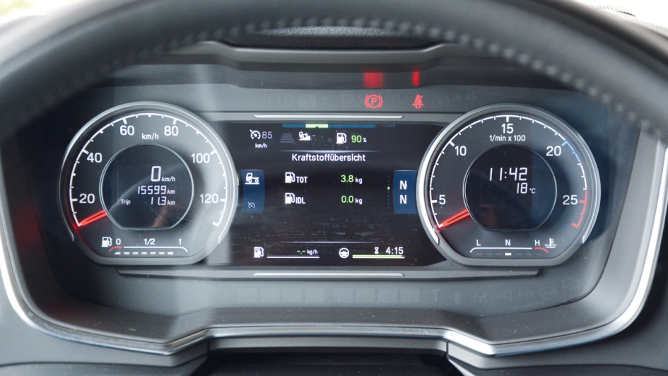 Scania R, LNG, Vergleichstest