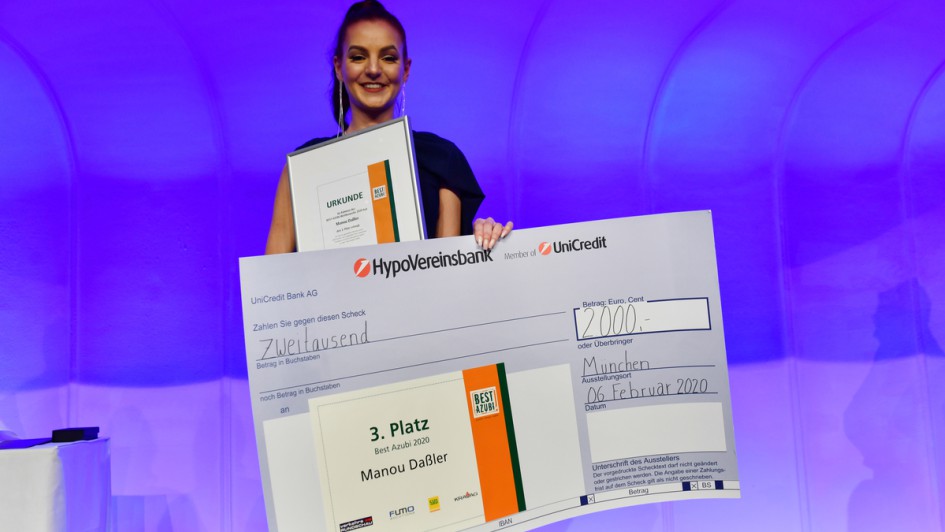 Best Azubi 2020, Manou Daßler, Geis Group