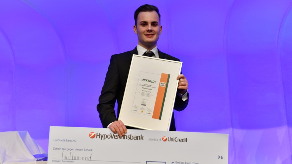 Best Azubi 2020, Nikolas Schäfer, Dachser