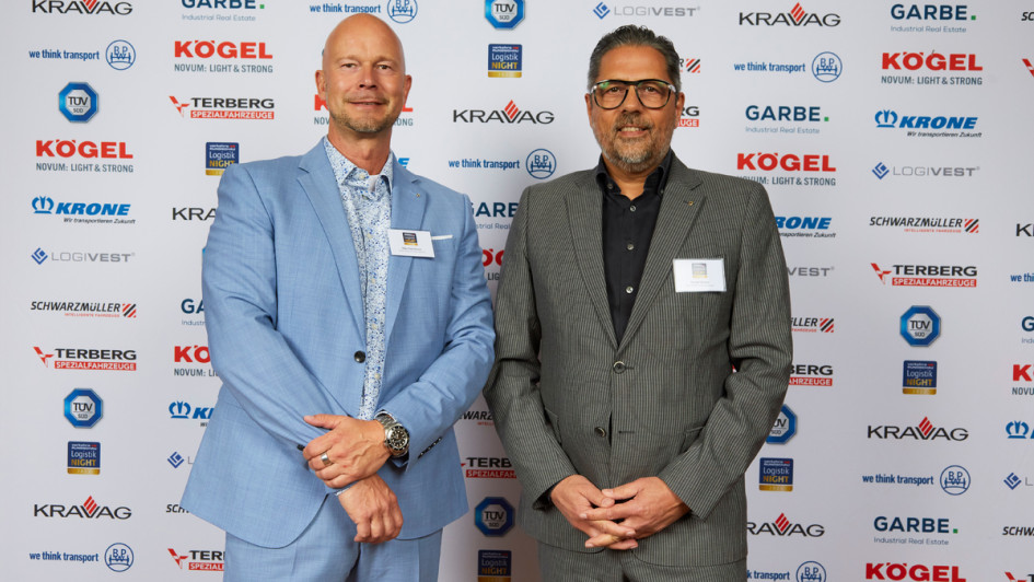 Eike van Deest und Detlef Ohlms von Frachtrasch international
