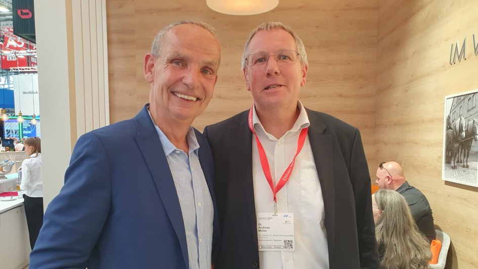 Auch Dr. Andreas Müller war auf der Transport Logistic