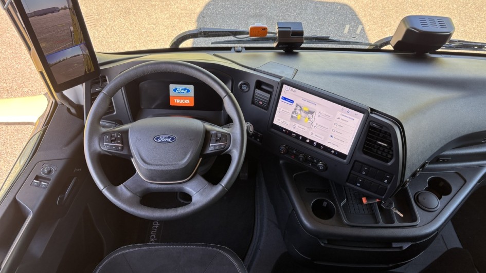 Blick ins Cockpit des neuen F-Max Gen 2.0 von Ford Trucks
