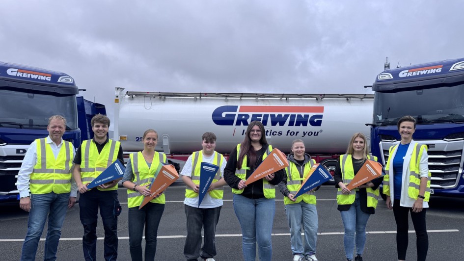 Zum Ausbildungsstart begrüßt Greiwing 18 Berufsstarter/innen im Unternehmensverbund