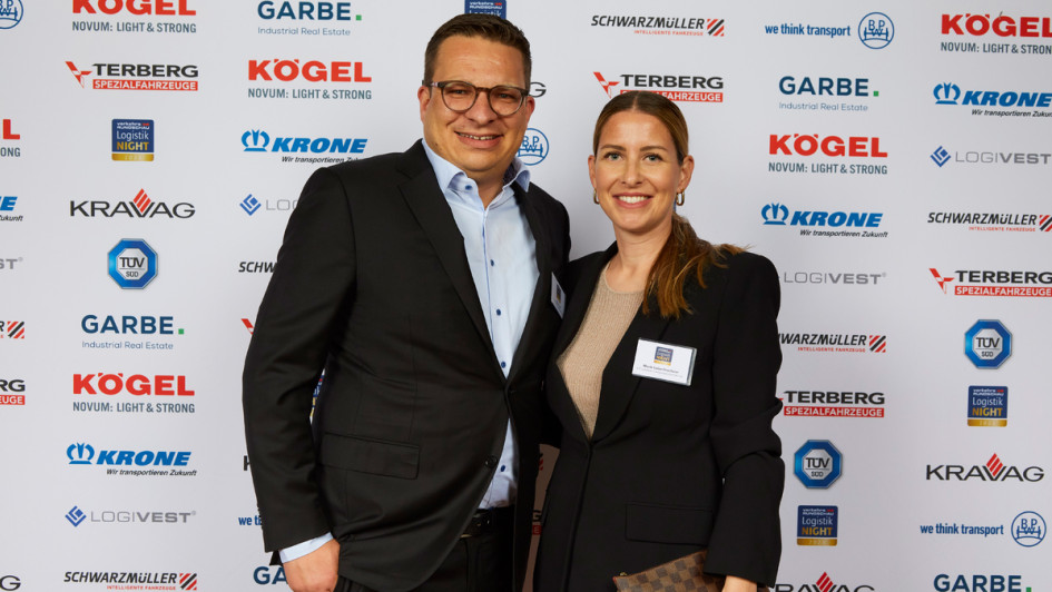 Heiner Doll und Marie-Luise Drechsler von  Landauer Transportgesellschaft Doll (LTG)