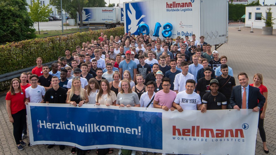 Azubistart Hellmann 2018