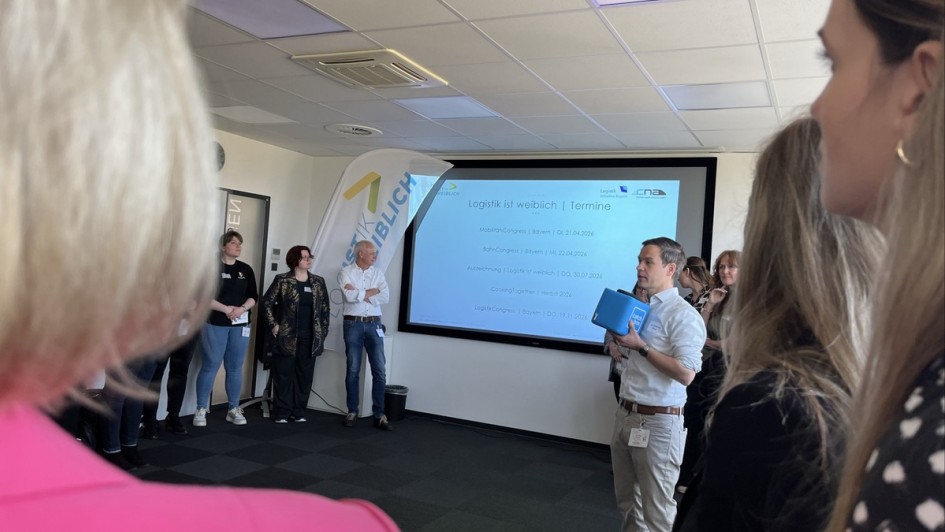 Tag der Logistik ist weiblich 2026: Zwei Männer haben sich eingeschlichen