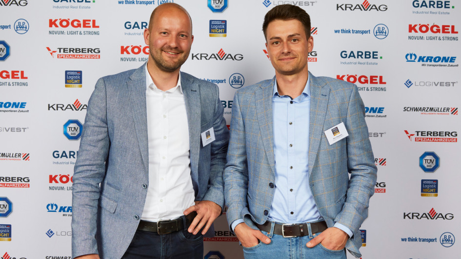 Jan Plieninger von Business Fleet Services (BFS) und Marc Stegmaier von Stegmaier Nutzfahrzeuge