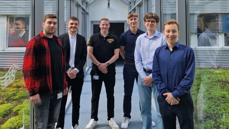 Gruppenfoto der Auszubildenden der LIS