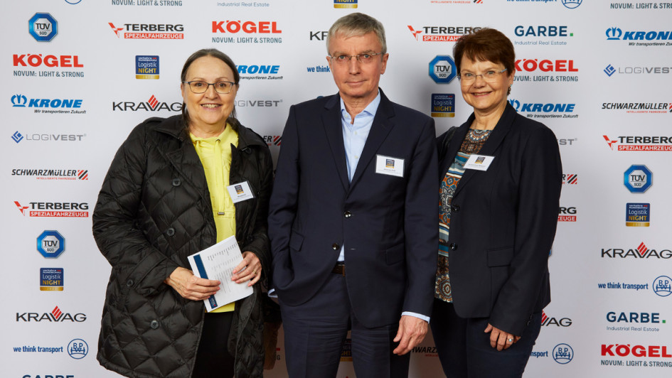 Manuela Doll, Johannes Doll von LTG und Reinhild Kraus-Weigand vom Bundesamt Logistik und Mobilität (v.l.n.r.)
