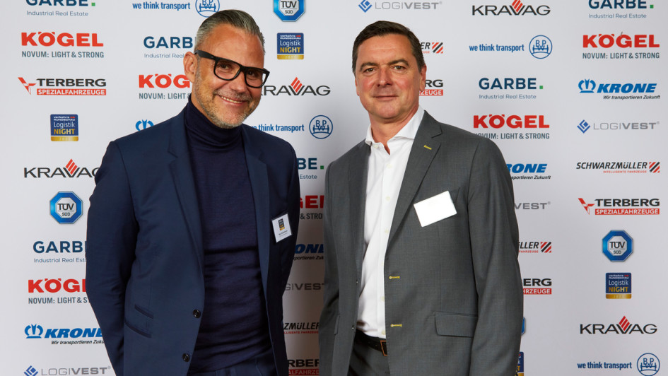 Marc Deckenbrock und Thorsten Söth von DAF Trucks Deutschland