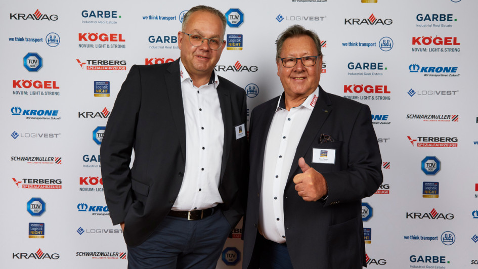 Mario Neumann und Peter Peisker von Peisker Logistik