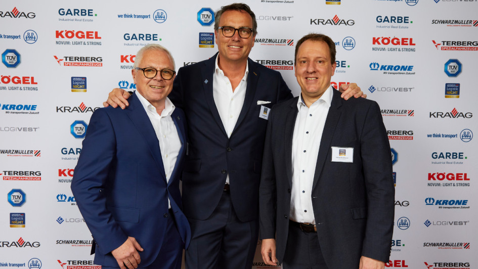 Michael Starre, Kuno Neumeier und Nikolai Windhäuser von Logivest (v.l.n.r.)