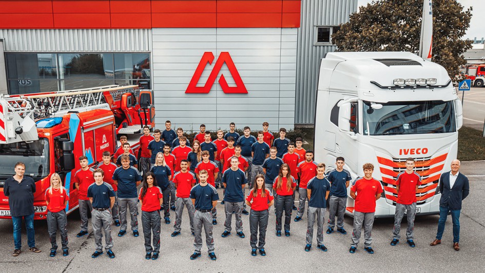 Neue Azubis 2022, Iveco