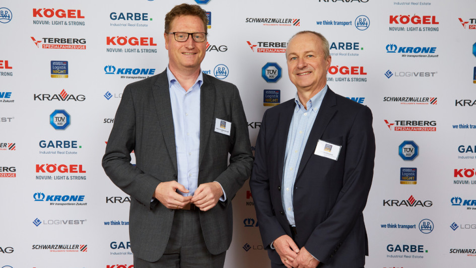 Prof. Dr. Ing. Klaus Bonhoff vom BDV und Johannes Wieczorek vom Bundesministerium für Digitales und Verkehr (BMDV)