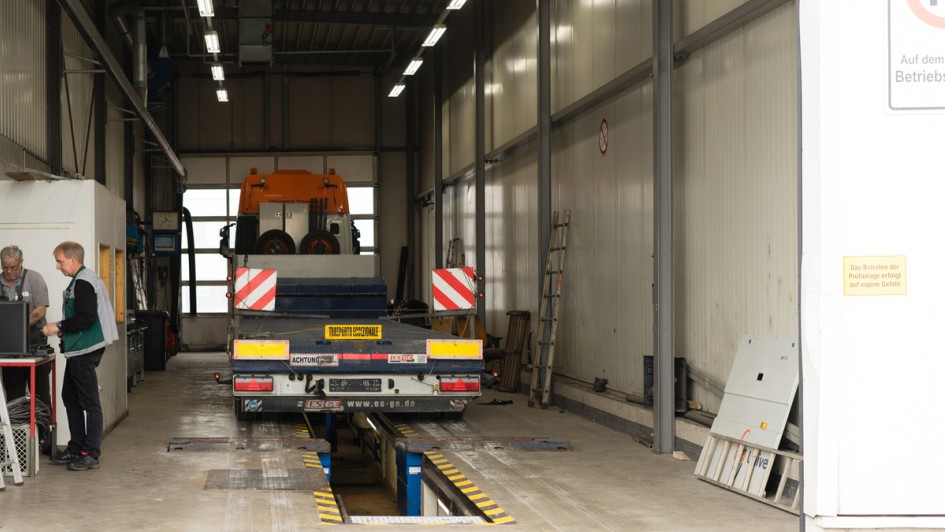 Prüfanlage Lkw Universal Transport