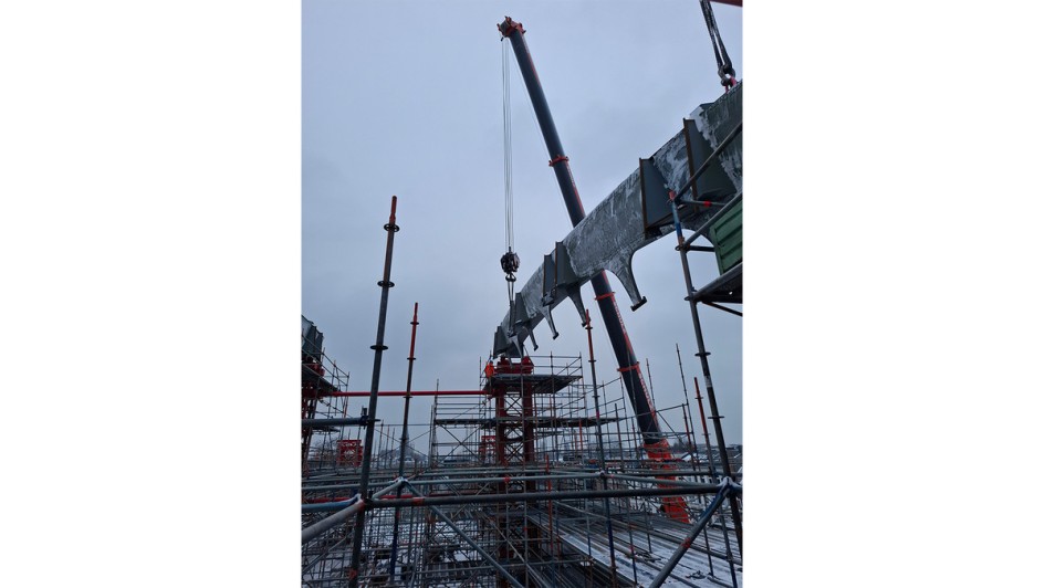 Arnold Schwerlast Sternbrücke Kran