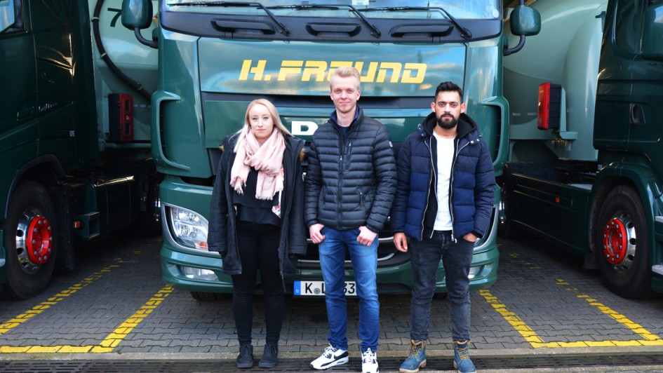 Spedition Freund, Azubis