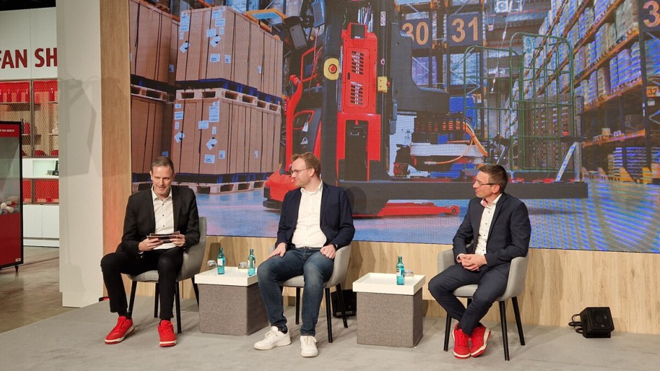 Linde Automation Summit Talkrunde Rossmann