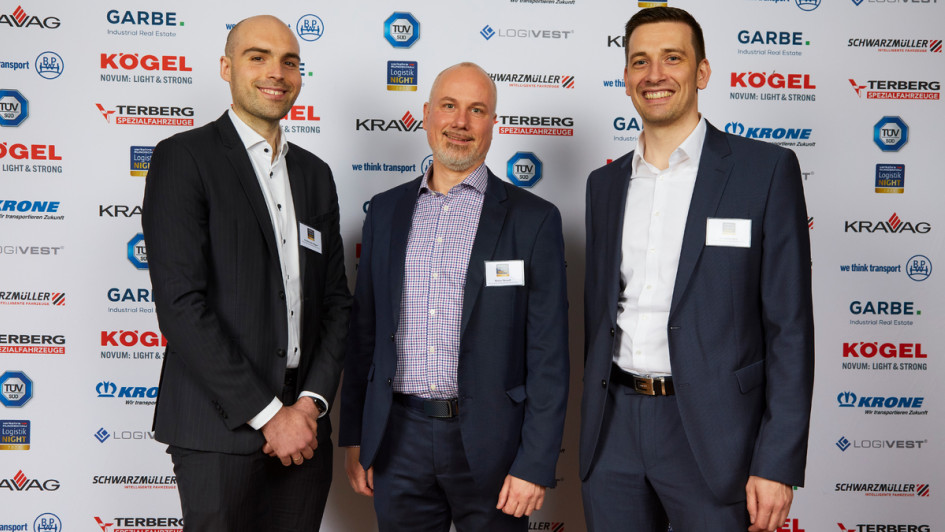 Tim Benedict Wegner, Reiner Strauch, Jan Heckmann (v.l.n.r.) vom Verband der Automobilindustrie (VDA)