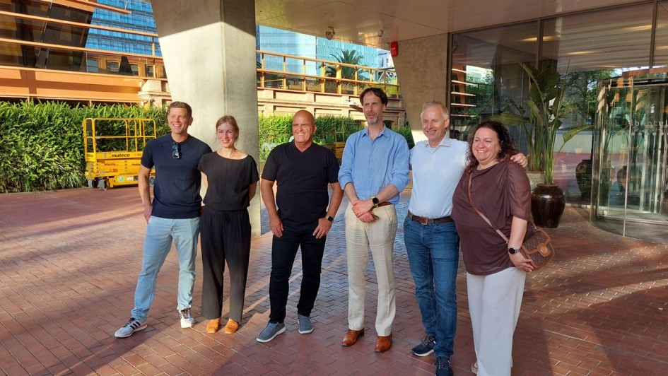 Das Webfleet Team bei den Press Days Barcelona 2026