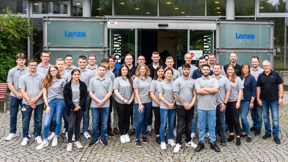 Lenze, Azubis August 2022