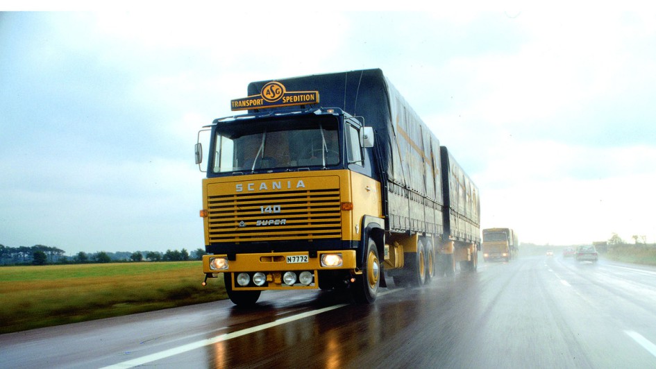 Lkw, Scania V8
