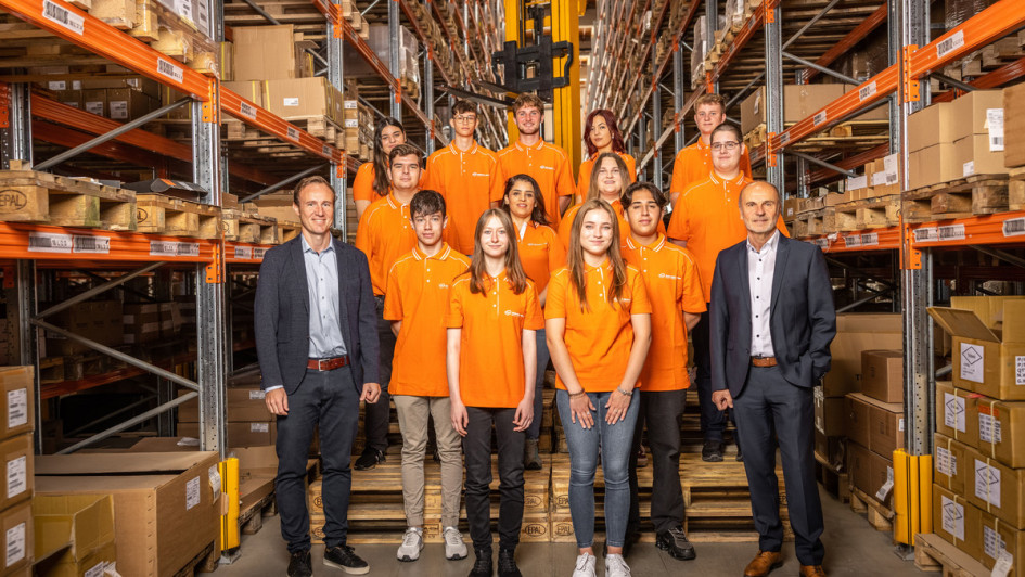 Azubis 2021, Gebrüder Weiss