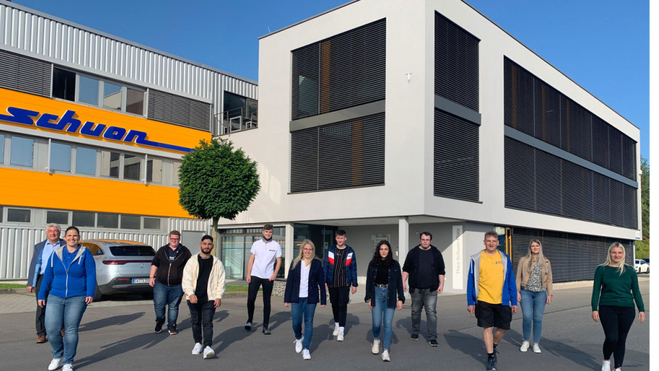 Azubis August 2021, Schuon