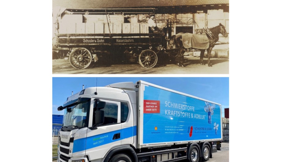 Schuster & Sohn, historisch