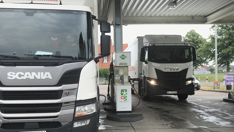 Bio-CNG stark bei der Lebensmittel-Logistik