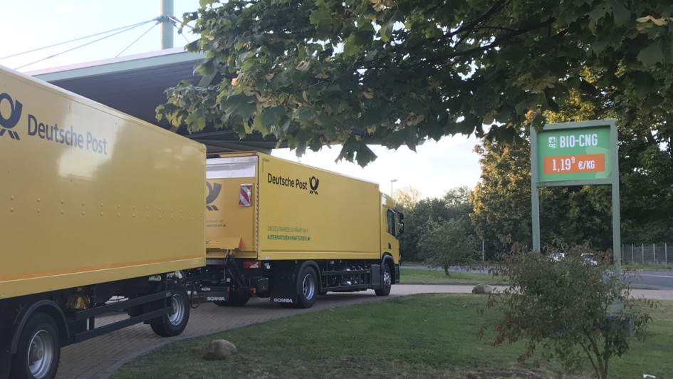Logistikkonzern DHL setzt auf Bio-CNG