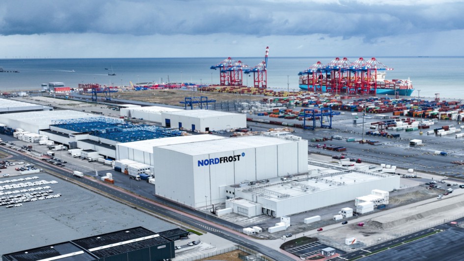 Seehafen-Terminal mit Erweiterung